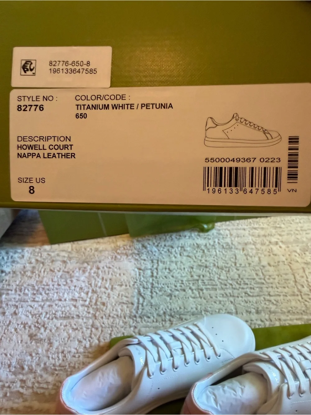 Tory Burch Howell Court Sneakers